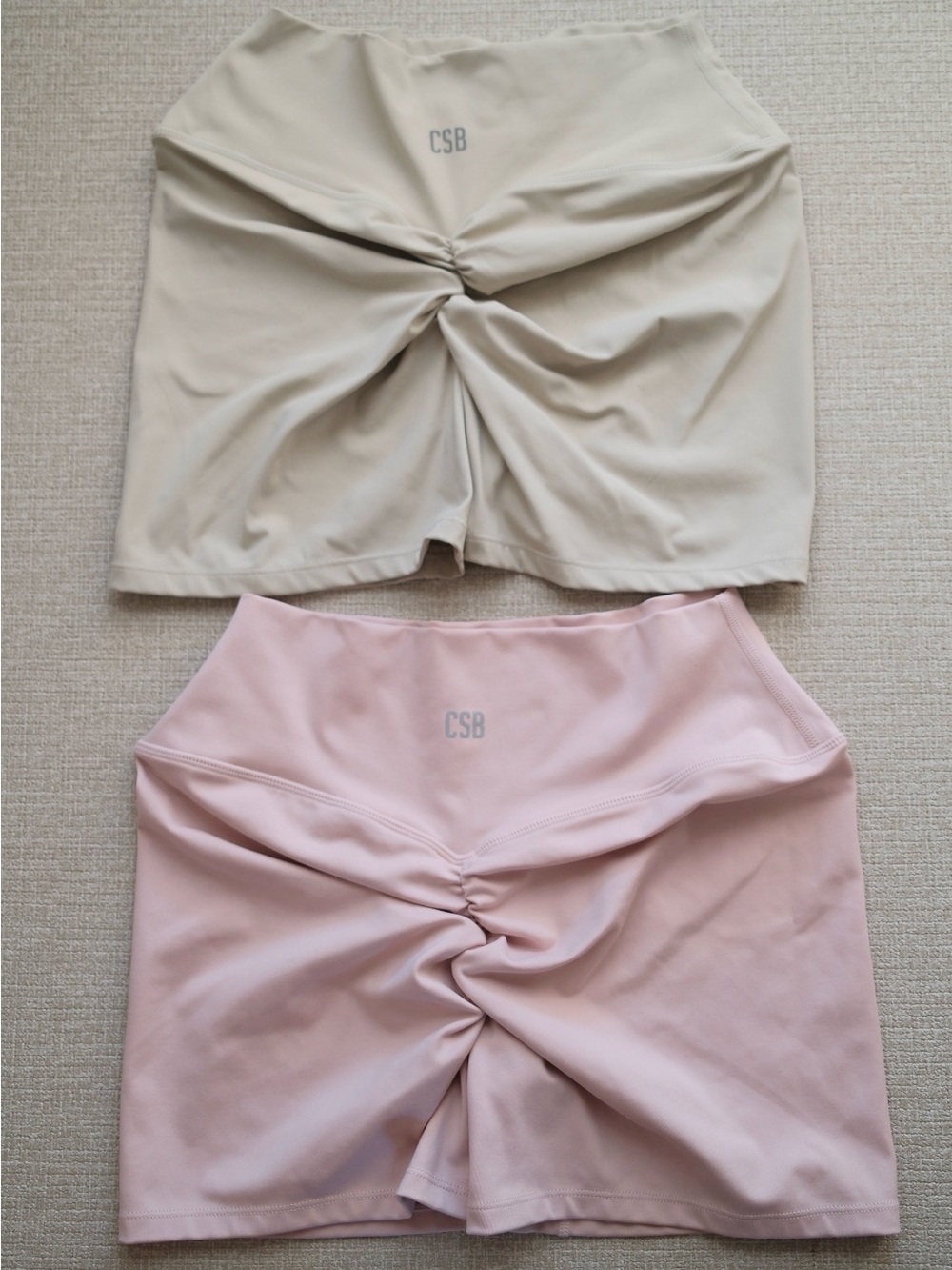 CSB invisible scrunch shorts
